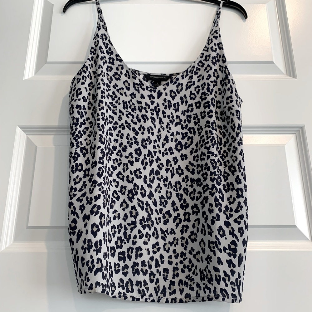 NWT Banana Republic Animal Print Cami S